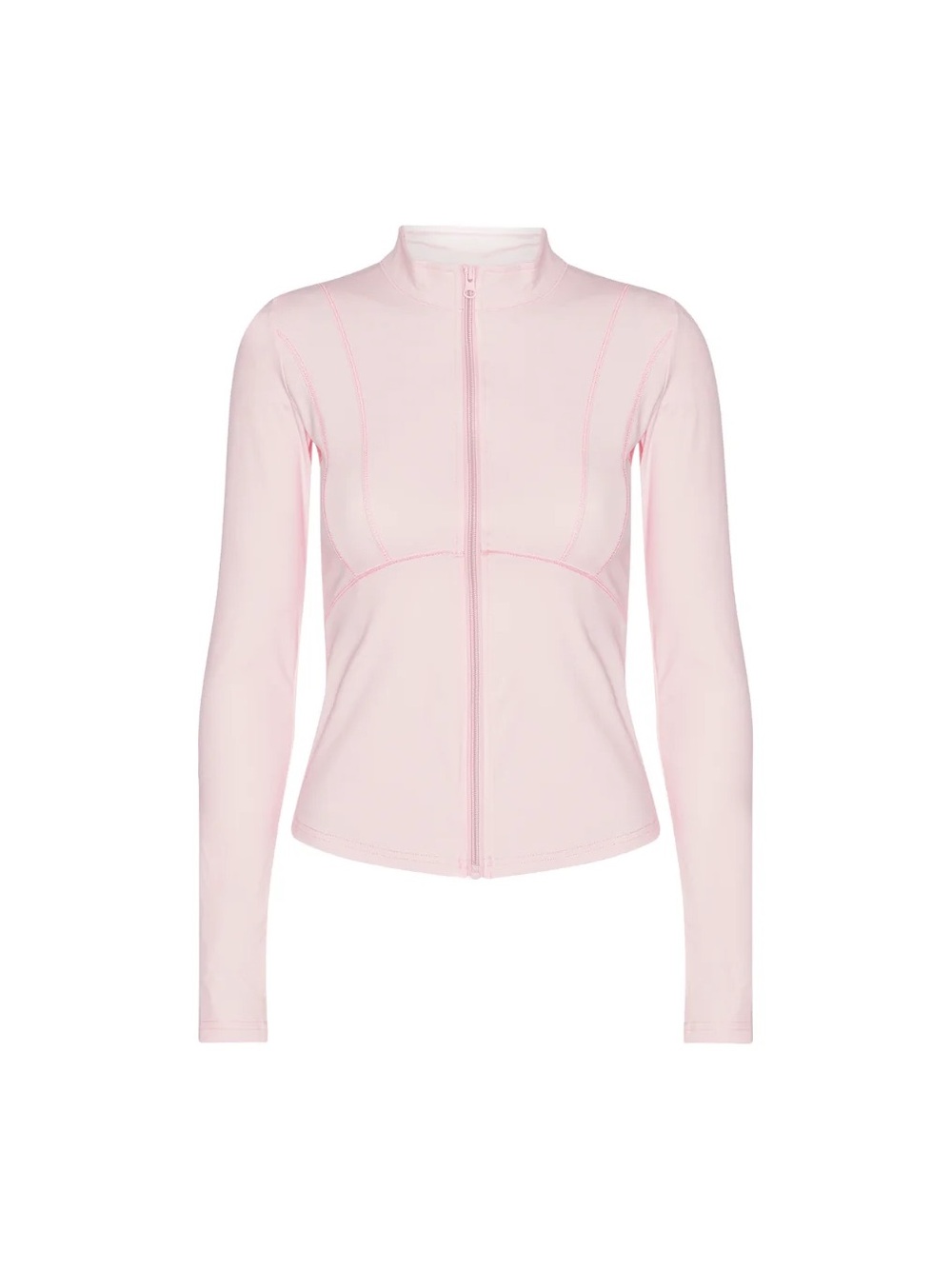 Light Pink Women's Zip-Front activewear Jacket